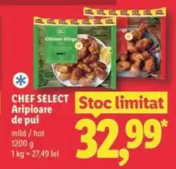 Lidl Chef Select Aripioare de pui Ofertă
