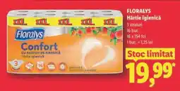 Lidl FLORALYS Hârtie igienică Ofertă