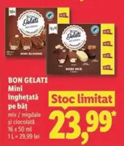 Lidl BON GELATI Mini înghețată pe băț Ofertă