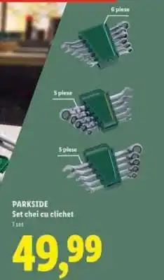 Lidl PARKSIDE Set chei cu clichet Ofertă