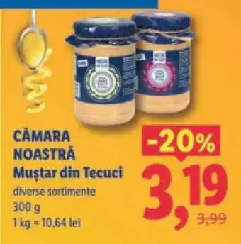 Lidl Cămara Noastră Muștar din Tecuci Ofertă