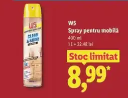 Lidl W5 Spray pentru mobilă Ofertă