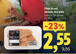 Lidl Piept de pui dezosat, fără piele Ofertă