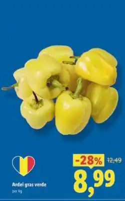 Lidl Ardei gras verde Ofertă
