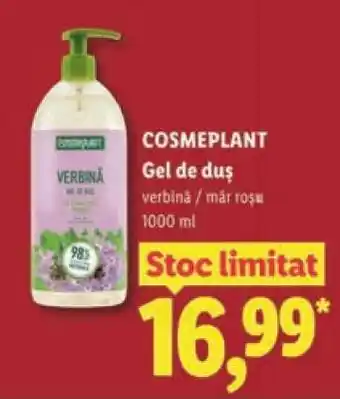 Lidl COSMEPLANT Gel de duș Ofertă