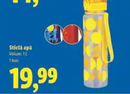 Lidl Sticlă apă Ofertă