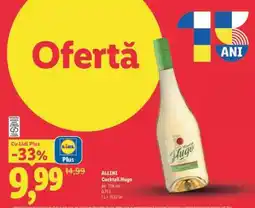 Lidl ALLINI Cocktail Hugo Ofertă