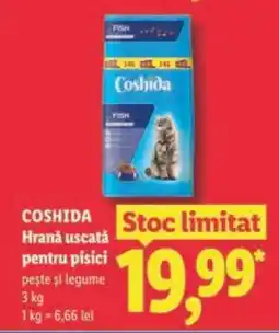 Lidl Coshida Hrană uscată pentru pisici Ofertă