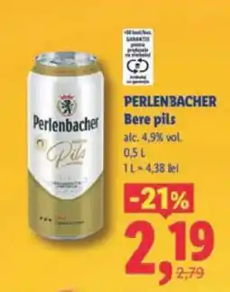 Lidl Perlenbacher Bere Pils Ofertă