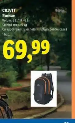 Lidl CRIVIT Rucsac Ofertă