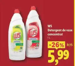 Lidl W5 Detergent de vase concentrat Ofertă