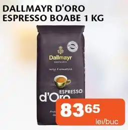 Unicarm Dallmayr d'oro espresso boabe Ofertă