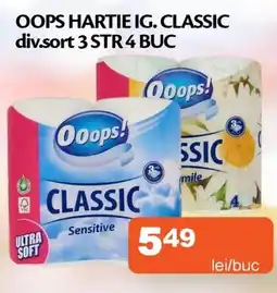 Unicarm Oops hartie Ig. classic Ofertă