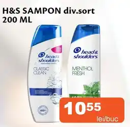 Unicarm H&S sampon Ofertă