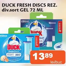 Unicarm Duck fresh discs rez gel Ofertă