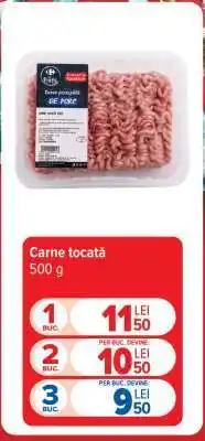 Carrefour Carne tocată Ofertă