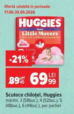 Carrefour Huggies Little Movers Ofertă