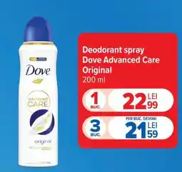 Carrefour Deodorant spray Dove Advanced Care Original Ofertă