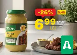 Annabella KNORR Mustar clasic Ofertă