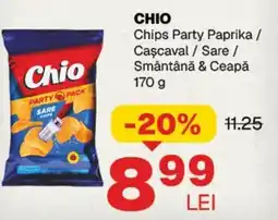 Annabella CHIO Chips Party Paprika / Cascaval / Sare / Smântână & Ceapă Ofertă
