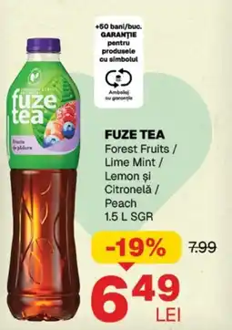 Annabella FUZE TEA Forest Fruits/ Lime Mint / Lemon şi Citronelǎ / Peach Ofertă