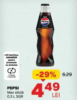 Annabella PEPSI Max sticlă Ofertă