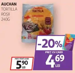 Auchan AUCHAN TORTILLA Ofertă