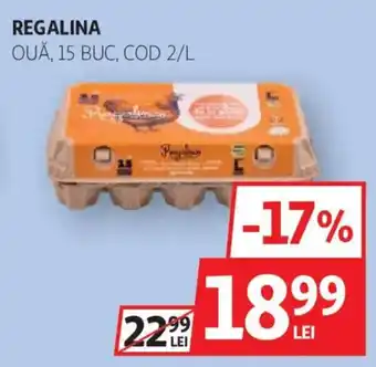 Auchan REGALINA OUĂ Ofertă