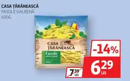 Auchan CASA ŢĂRĂNEASCĂ FASOLE GALBENĂ Ofertă