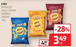 Auchan CHIO PUFULEȚI HULA HOOPS Ofertă