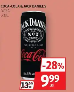 Auchan COCA-COLA & JACK DANIEL'S Ofertă