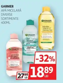 Auchan GARNIER APĂ MICELARĂ Ofertă