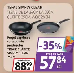 Auchan TEFAL SIMPLY CLEAN Ofertă