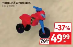 Auchan TRICICLETĂ SUPER CROSS Ofertă