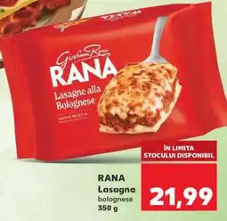 Kaufland RANA Lasagna bolognese Ofertă