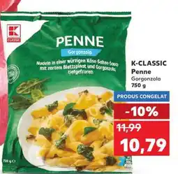 Kaufland K-CLASSIC Penne Gorgonzola 750 g Ofertă