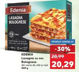 Kaufland EDENIA Lasagna cu sos Bolognese Ofertă