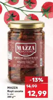 Kaufland MAZZA Roșii uscate în ulei 280 g Ofertă
