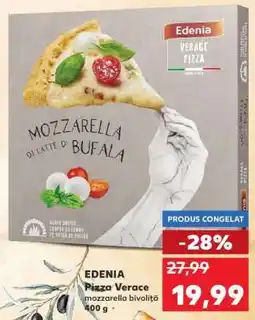 Kaufland EDENIA Pizza Verace mozzarella bivoliță Ofertă