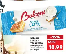 Kaufland BALCONI SNACK / TRANCETTO Ofertă
