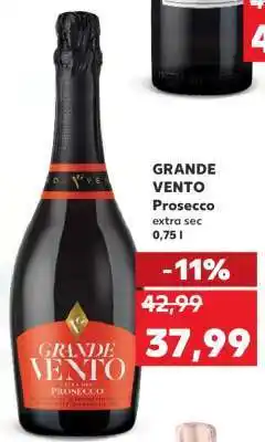 Kaufland GRANDE VENTO Prosecco Ofertă