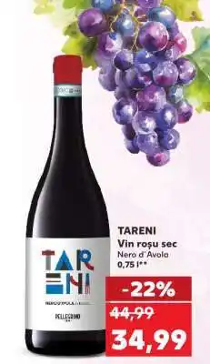 Kaufland TARENI Vin roșu sec Ofertă
