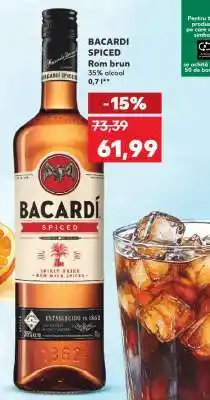 Kaufland BACARDI SPICED Ofertă