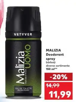 Kaufland MALIZIA Deodorant spray Ofertă