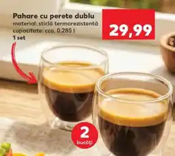 Kaufland Pahare cu perete dublu Ofertă