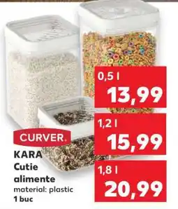 Kaufland CURVER KARA Cutie alimente Ofertă