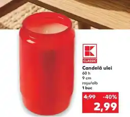 Kaufland Candelă ulei Ofertă