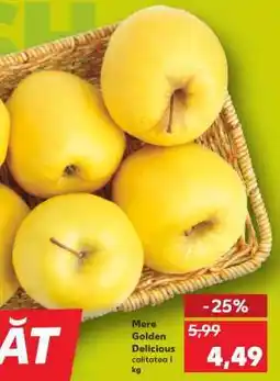 Kaufland Mere Golden Delicious Ofertă