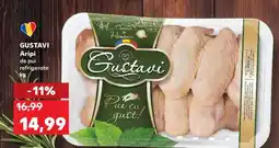 Kaufland GUSTAVI Aripi de pui refrigerate kg Ofertă