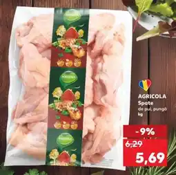 Kaufland AGRICOLA spate de pui, pungă Ofertă